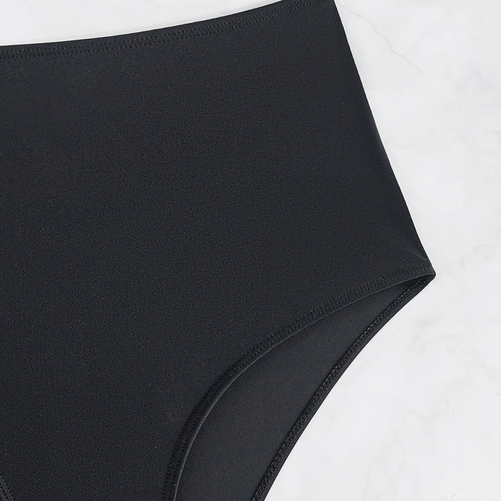 Damen Hochtaillierte Badeshort Echo Archiv