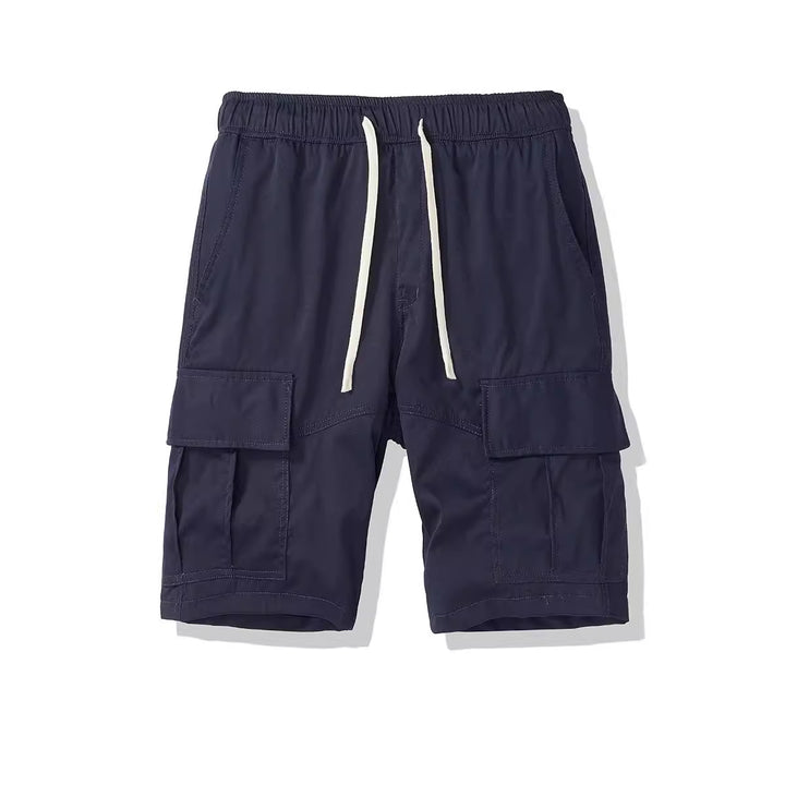 Herren Cargo-Shorts mit elastischem Bund und mehreren Seitentaschen Echoarchiv