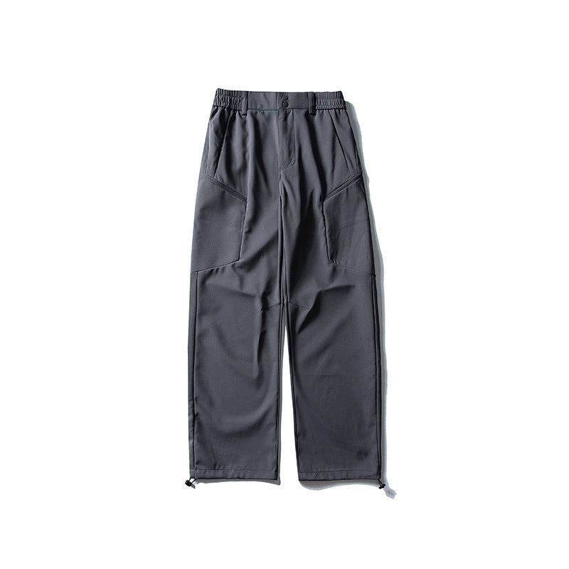Herren Relaxed-Fit Utility‑Trekkinghose mit elastischem Bund, segmentierten Kniepaneelen und Kordel-Saum Echo Archiv