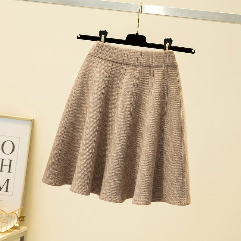 Damen Weit geschnittener, eleganter Midirock Echo Archiv
