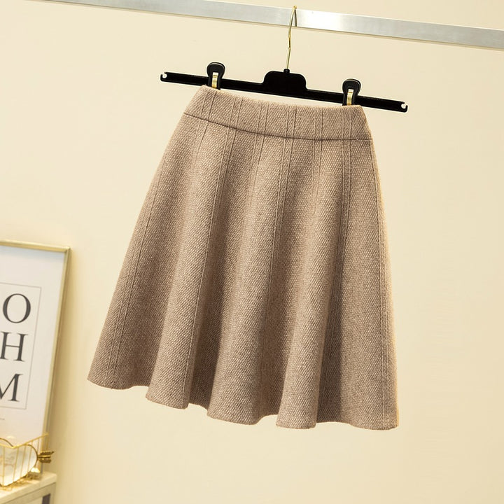 Damen Weit geschnittener, eleganter Midirock Echo Archiv