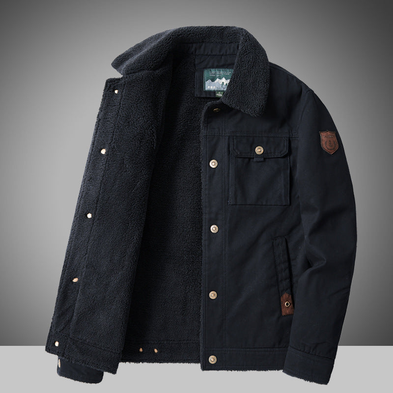 Herren Warm gefütterte Utility-Jacke Echo Archiv