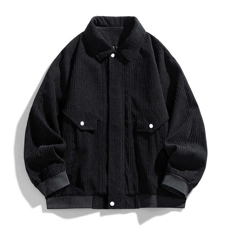 Herren Grobstrukturierte Hemdjacke Echo Archiv