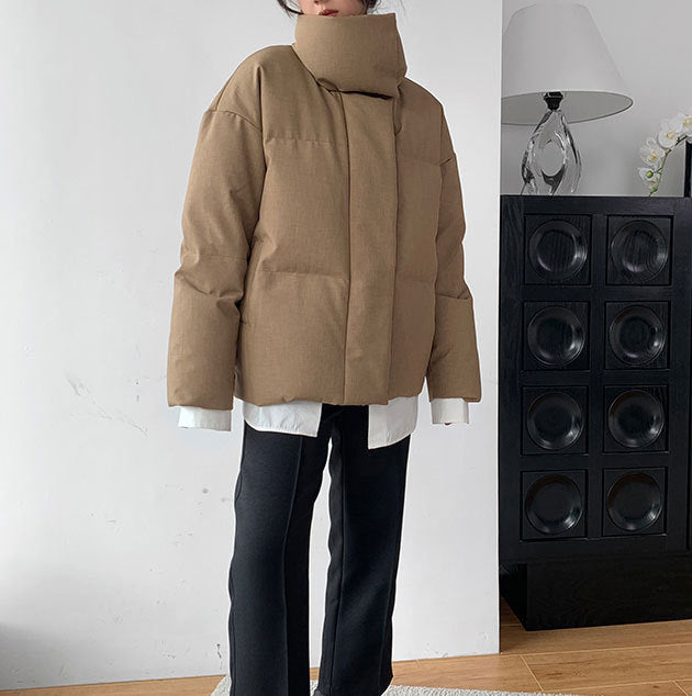 Damen Modische Steppjacke mit hohem Kragen Echoarchiv 1789268422