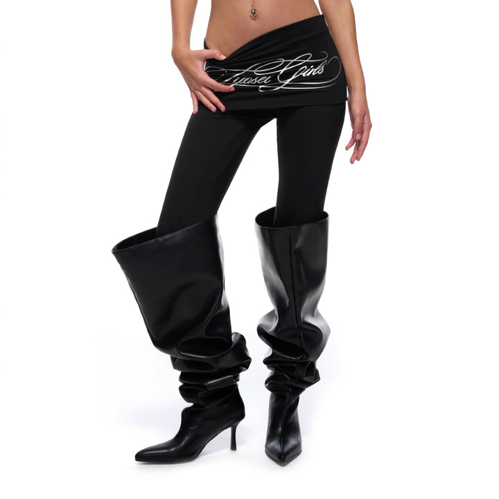 Damen Sportliche Leggings mit breitem Bund Echo Archiv