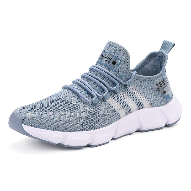 Herren Atmungsaktive Strick-Sneaker mit dämpfender Schaumsohle und Stretch-Fersenlasche Echoarchiv