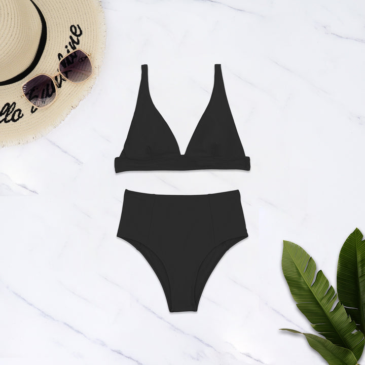 Damen Hochgeschnittener Bikini mit tiefem V-Ausschnitt Echo Archiv