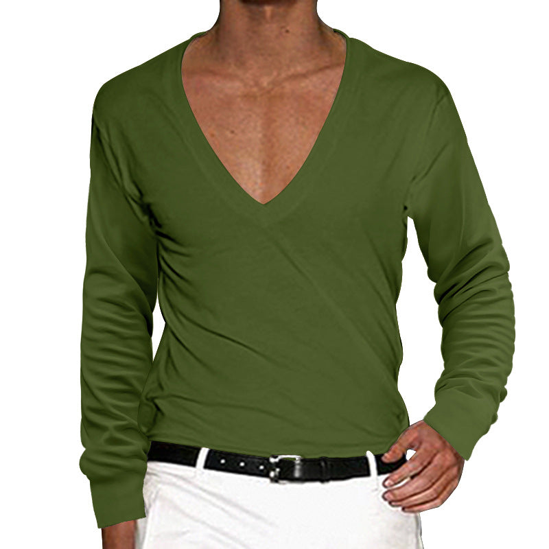 Herren V-Ausschnitt Pullover Echoarchiv