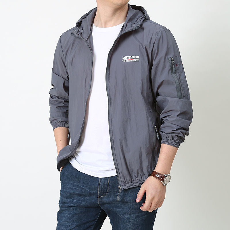 Herren Leichte und atmungsaktive Outdoorjacke Echo Archiv