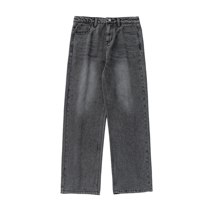 Damen Weit geschnittene High‑Waist Jeanshose im geraden Schnitt Echo Archiv