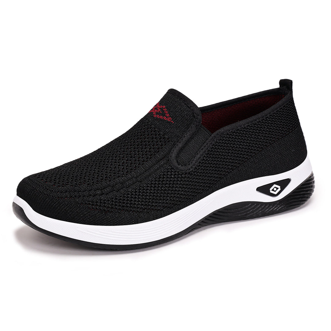 Damen nan atmungsaktiver gestrickter Slip-On Freizeitschuh mit dämpfender EVA-Sohle Echo Archiv