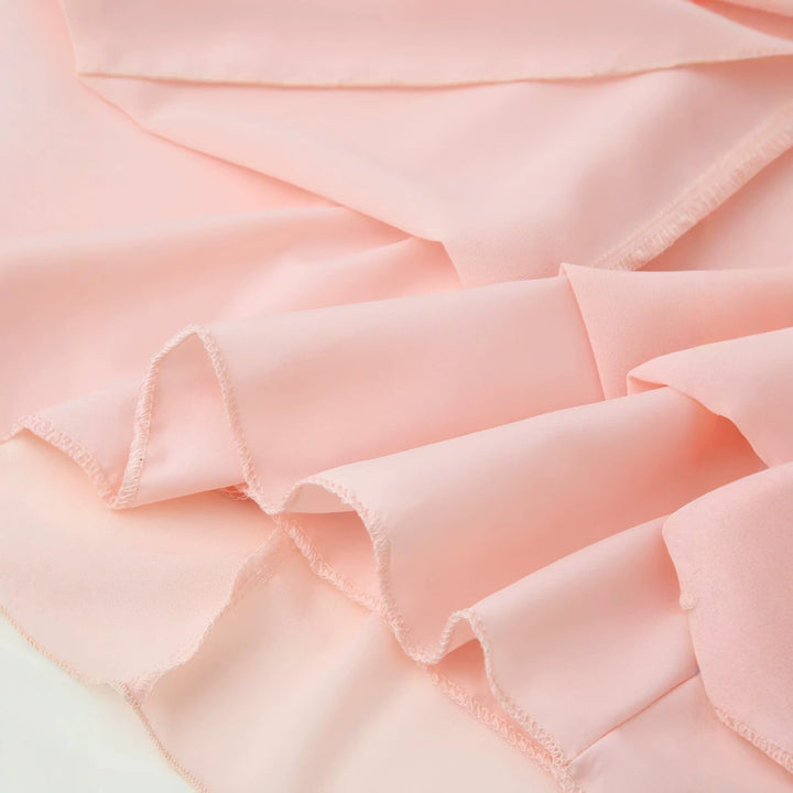 Damen Fließendes Maxikleid mit Cape-Überwurf und mehrlagigem Chiffon-Top Echo Archiv