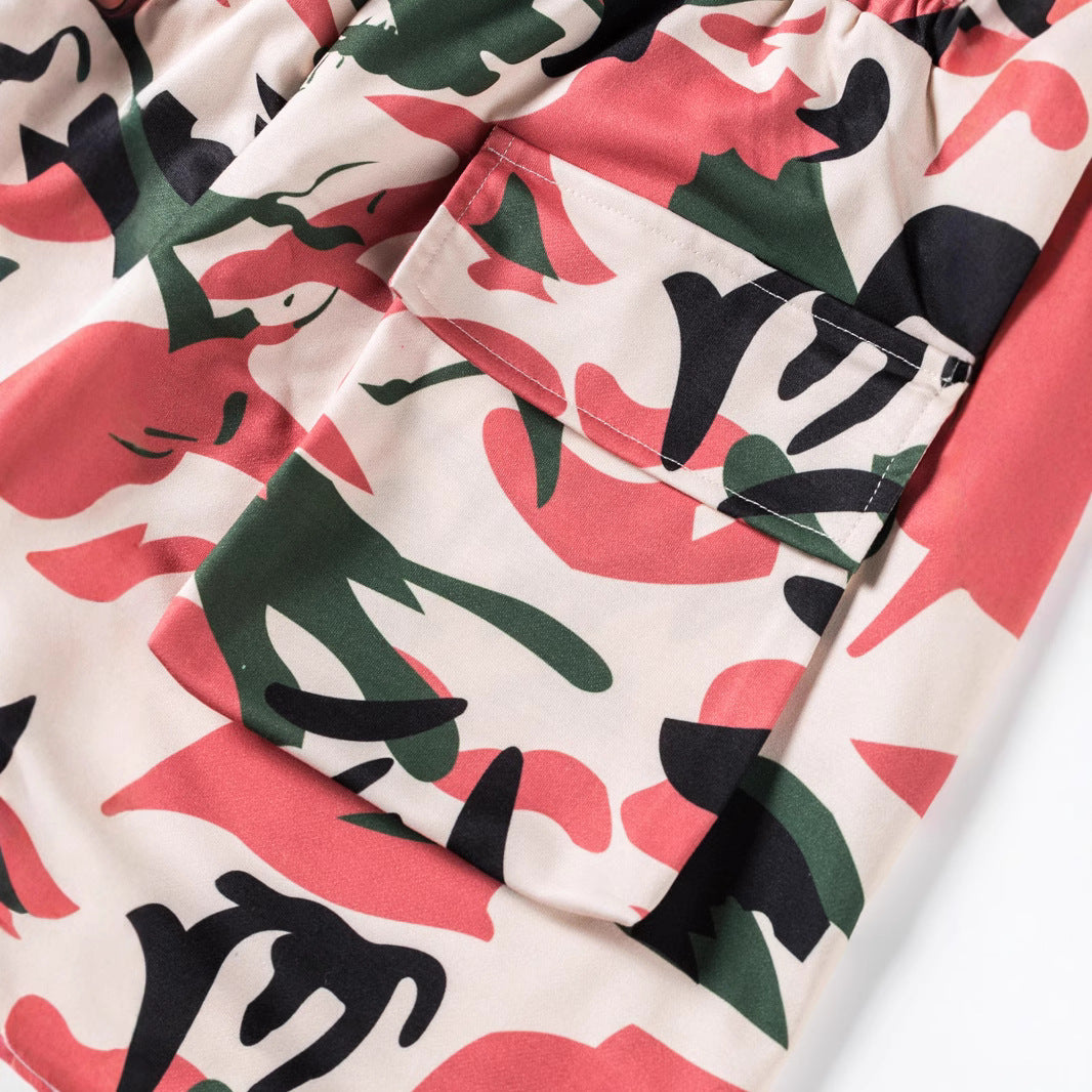 Herren Jogging-Hosen im modernen Camouflage-Stil Echoarchiv