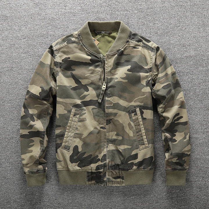 Herren Bomberjacke im Camouflage-Design Echoarchiv