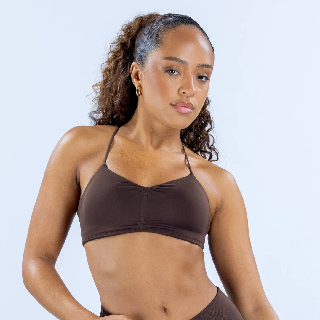 Damen Sport-Bikini-Oberteil mit verstellbaren Trägern und unterstützender Passform Echo Archiv