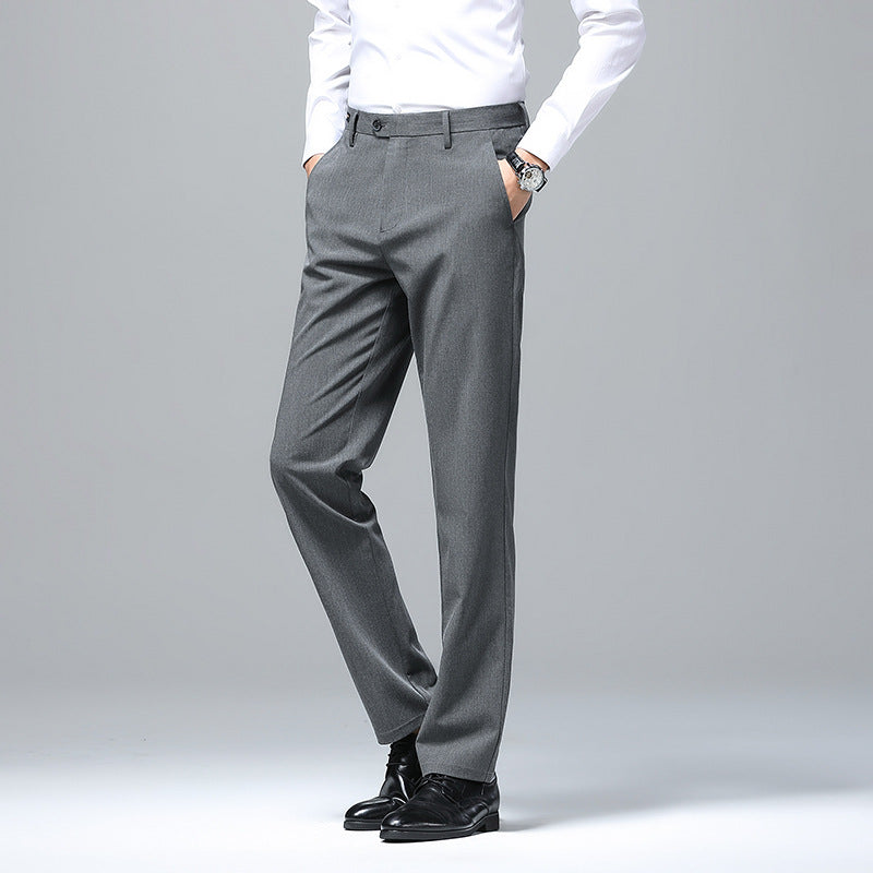 Herren elegante Business-Hose mit feiner Struktur Echoarchiv