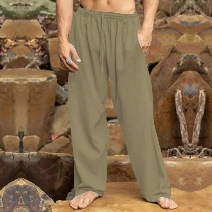 Herren bequeme Freizeithose mit regulierbarem Bund Echoarchiv