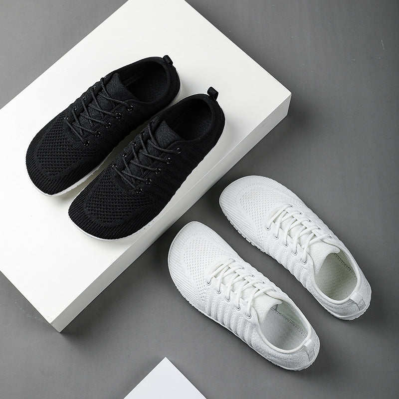 Unisex nan atmungsaktive Strick-Sneaker mit Gedächtnisschaum-Innensohle und flexibler Gummi-Laufsohle Echo Archiv