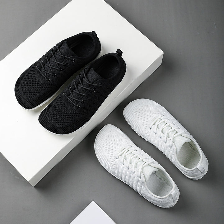 Unisex nan atmungsaktive Strick-Sneaker mit Gedächtnisschaum-Innensohle und flexibler Gummi-Laufsohle Echo Archiv