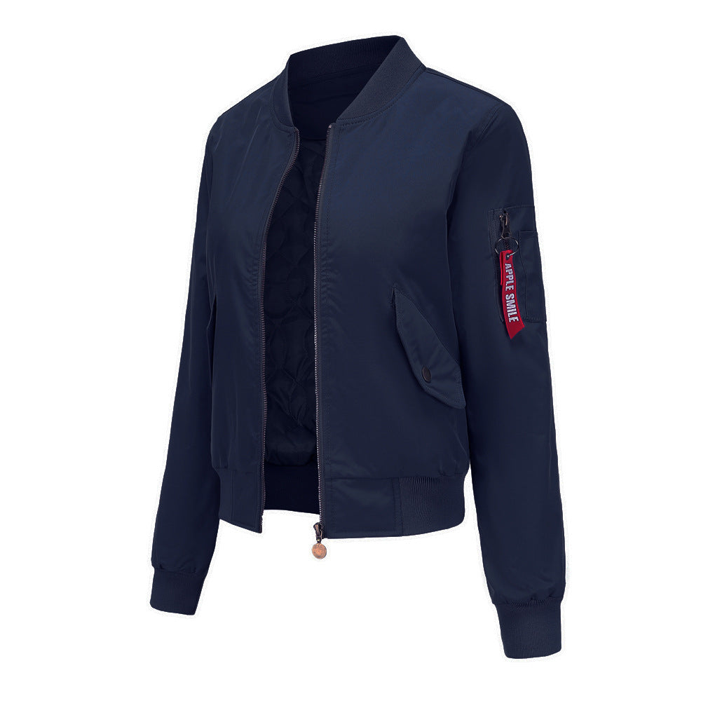 Herren nan leichte Bomberjacke im klassischen Blouson-Schnitt mit Ärmeltasche und aufgesetzten Pattentaschen Echo Archiv