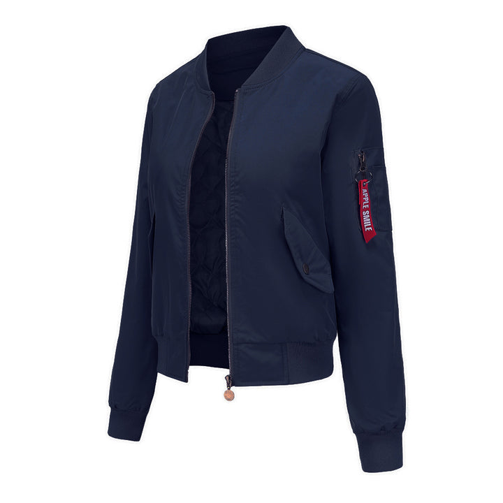 Herren nan leichte Bomberjacke im klassischen Blouson-Schnitt mit Ärmeltasche und aufgesetzten Pattentaschen Echo Archiv