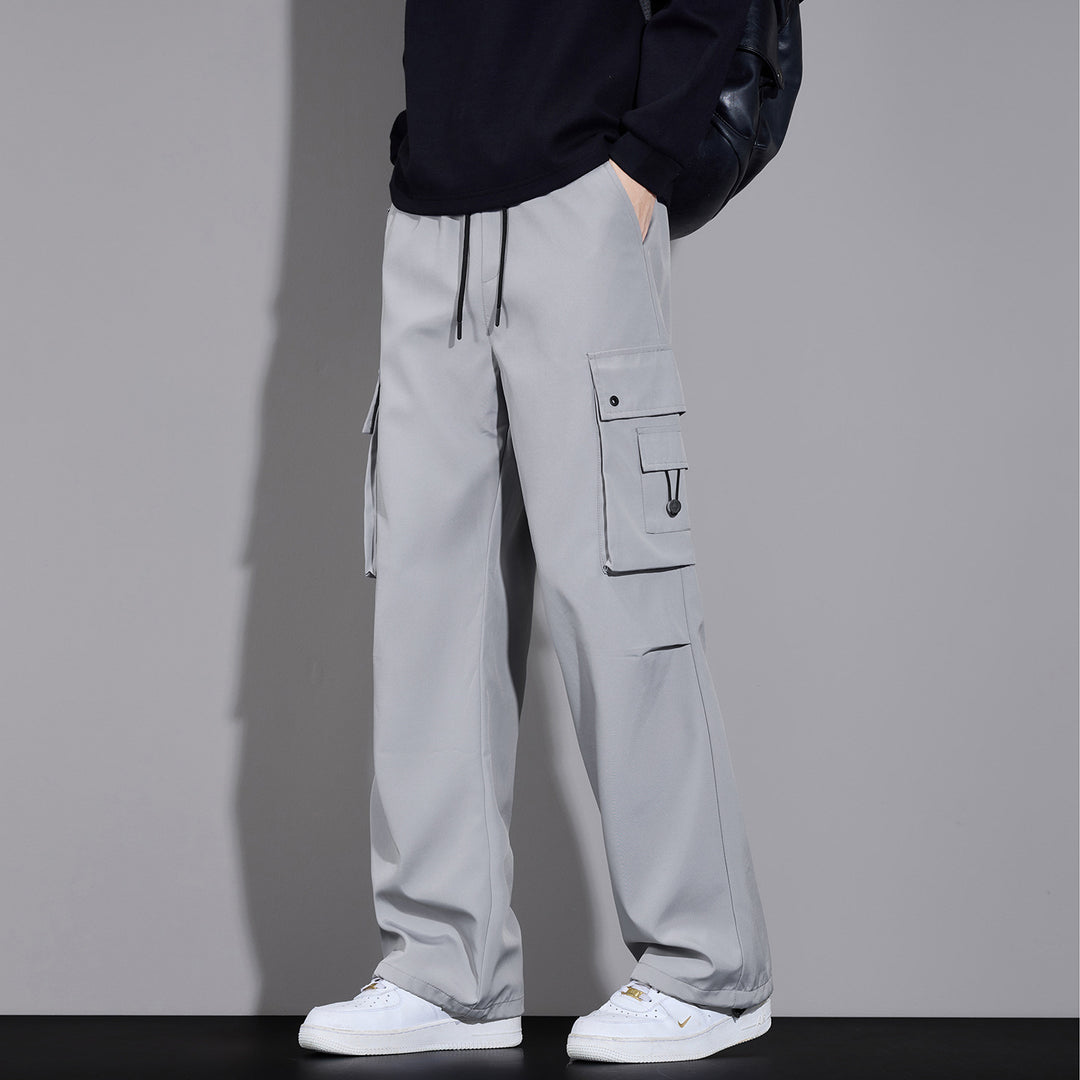 Herren Cargo-Hose im Loose-Fit mit Multifachtaschen und Tunnelzugbund Echo Archiv