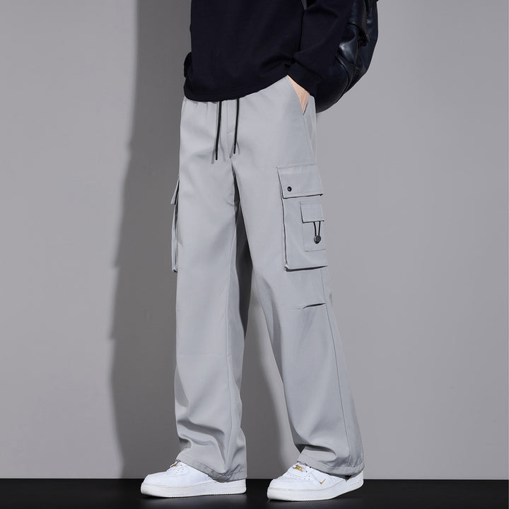 Herren Cargo-Hose im Loose-Fit mit Multifachtaschen und Tunnelzugbund Echo Archiv