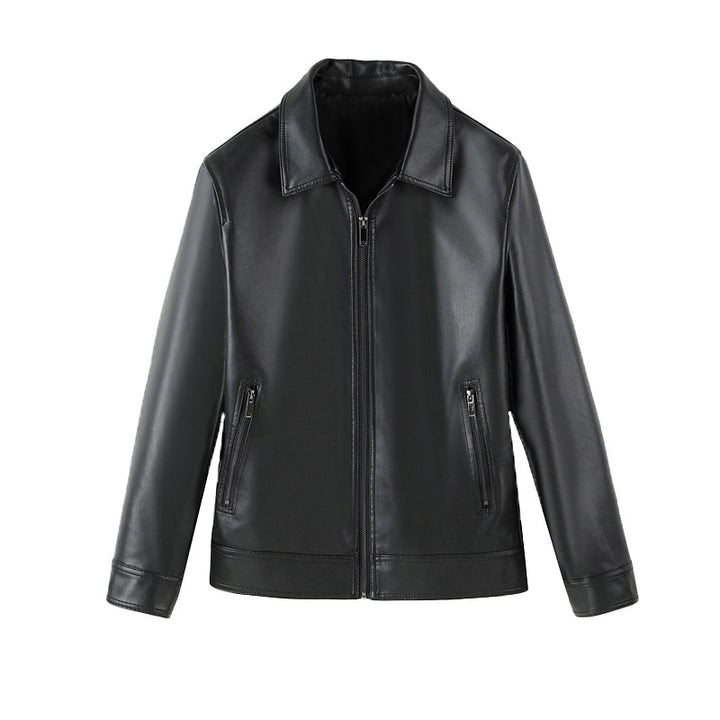 Herren Klassische Lederjacke Echo Archiv