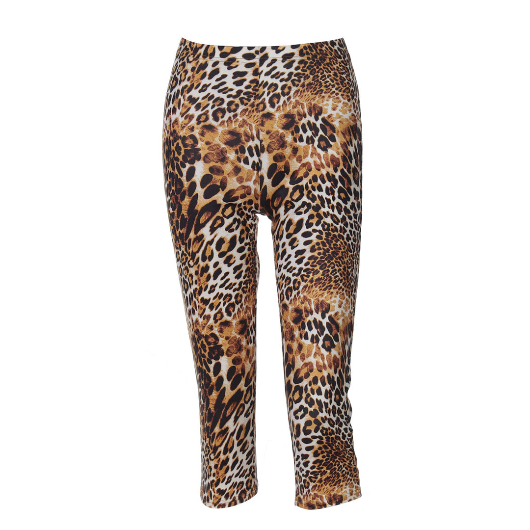 Damen Leggings im trendigen Leo-Muster mit komfortablem Stretch Echo Archiv