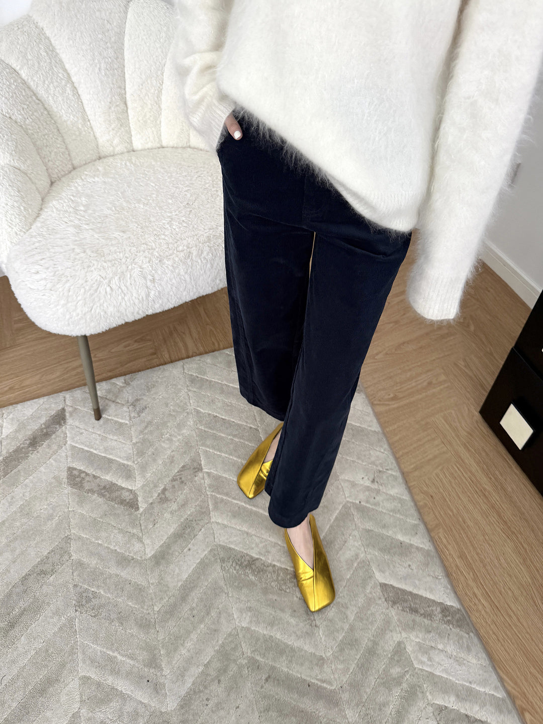 Damen Elegante und bequeme Stoffhose Echoarchiv