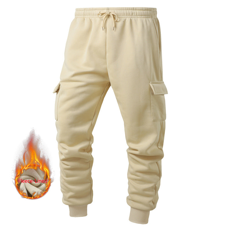 Herren Fleecegefütterte Cargo-Hose Echoarchiv