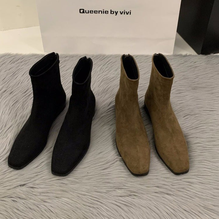 Damen Elegante Ankle-Boots aus Kunstleder Echo Archiv
