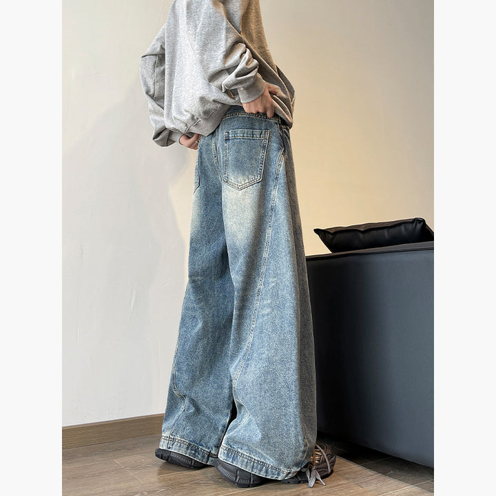 Damen Übergroße Jeans-Hosen Echo Archiv