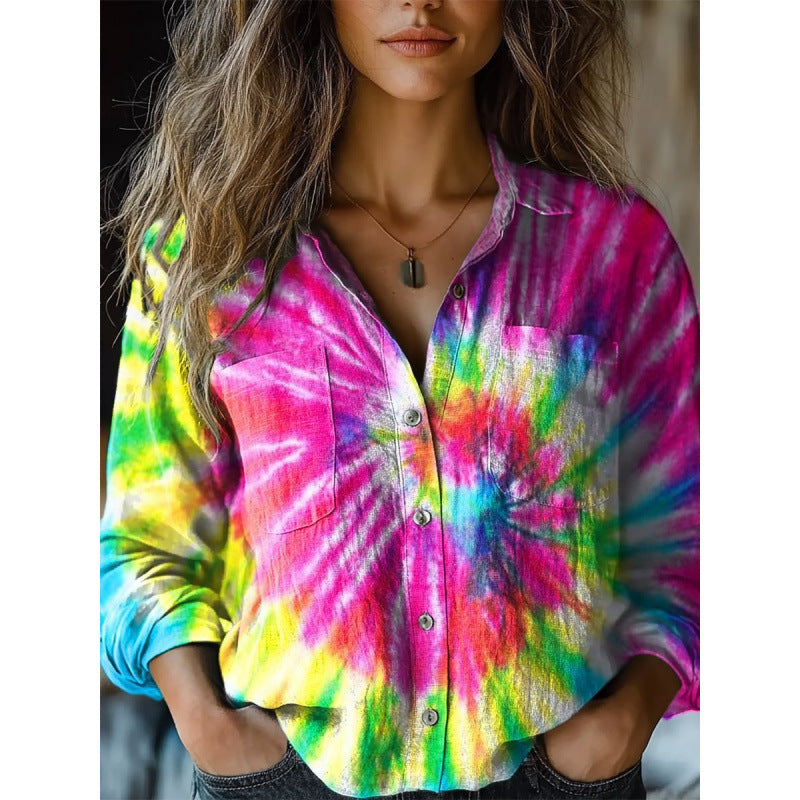 Damen Modische Bluse mit Paisleymuster Echoarchiv