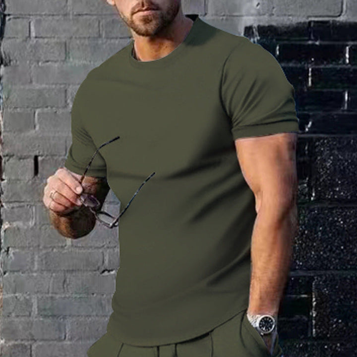 Herren Basic Rundhals-T-Shir