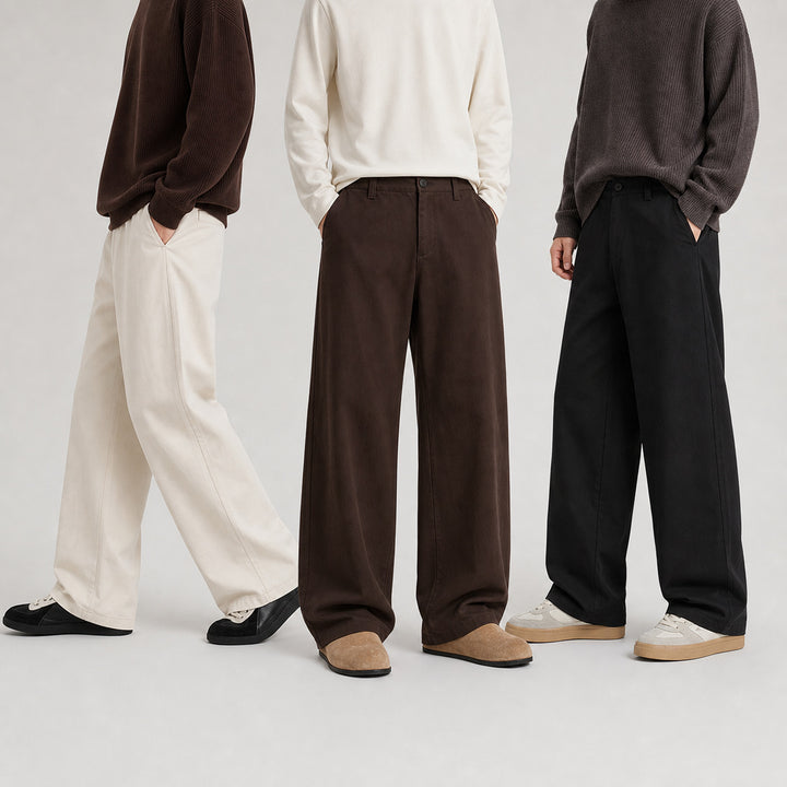 Unisex Oversize-Culotte mit ballonförmigem Bein und hohem Bund Echo Archiv