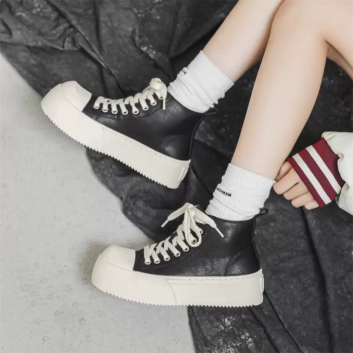 Damen Hohe Plateausneaker mit robustem Profil und sportlichem Design Echo Archiv