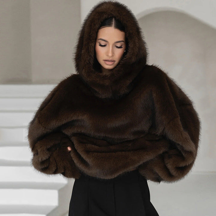 Damen Kuscheliger Oversize-Pullover Echoarchiv