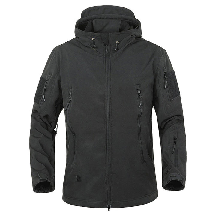 Herren technische Softshelljacke mit abnehmbarer Kapuze Echoarchiv