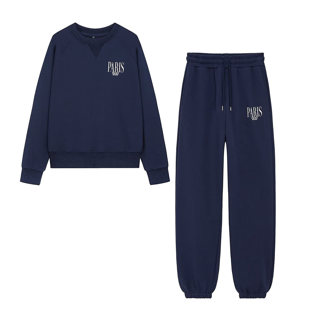 Damen Relaxte Jogginghose mit Tunnelzug, elastischem Bund und Print Echoarchiv