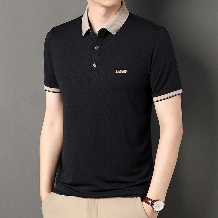Herren sportliches Polo-Shirt mit modischem Kragen Echoarchiv