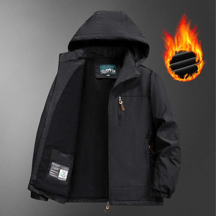 Herren Technische wasserabweisende Outdoor-Jacke Echo Archiv