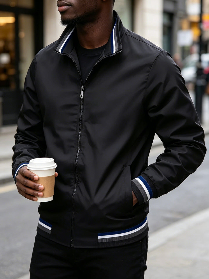 Herren Sportliche Bomberjacke Echo Archiv