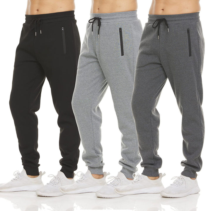 Damen nan taillierte Jogginghose mit seitlichen Reißverschlusstaschen, Kordelzug und schmalem Beinabschluss Echo Archiv
