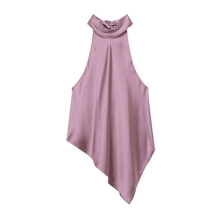Damen elegant geschnittenes Top mit hochgeschlossenem Kragen Echo Archiv