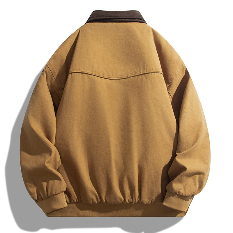 Herren Casual Steppjacke mit Kragen Echo Archiv
