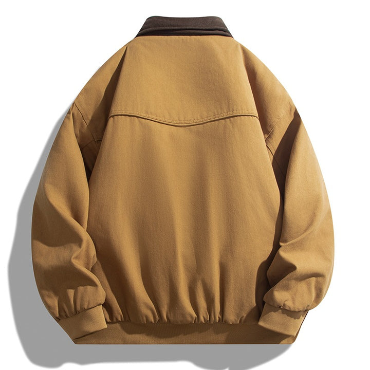 Herren Casual Steppjacke mit Kragen Echo Archiv