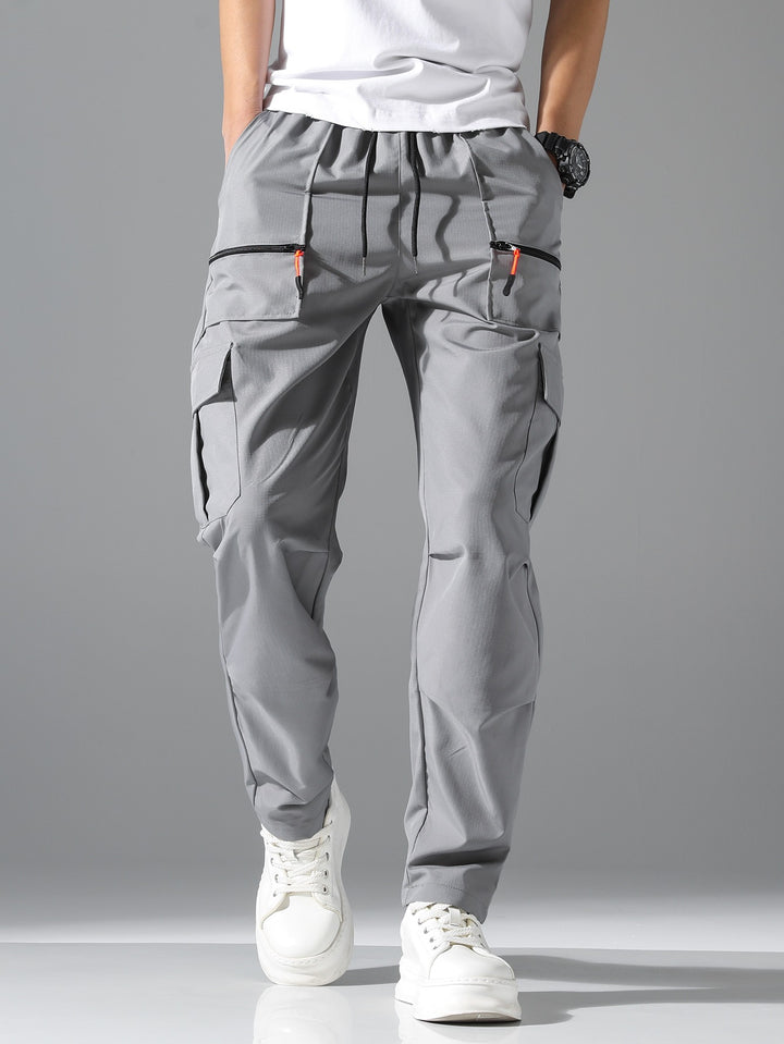 Herren Bequeme Cargo-Hose mit elastischem Bund Echo Archiv