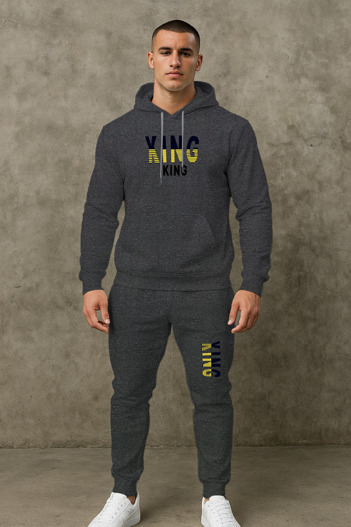 Herren sportives Hoodie- und Jogginghose-Set Echoarchiv