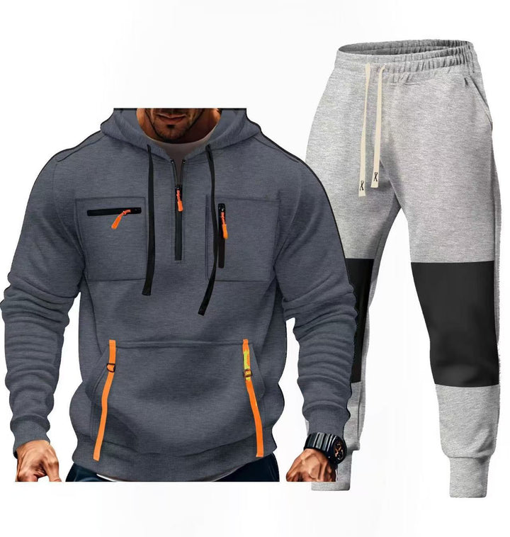 Herren Sportbekleidungsset mit funktionalen Taschen Echoarchiv